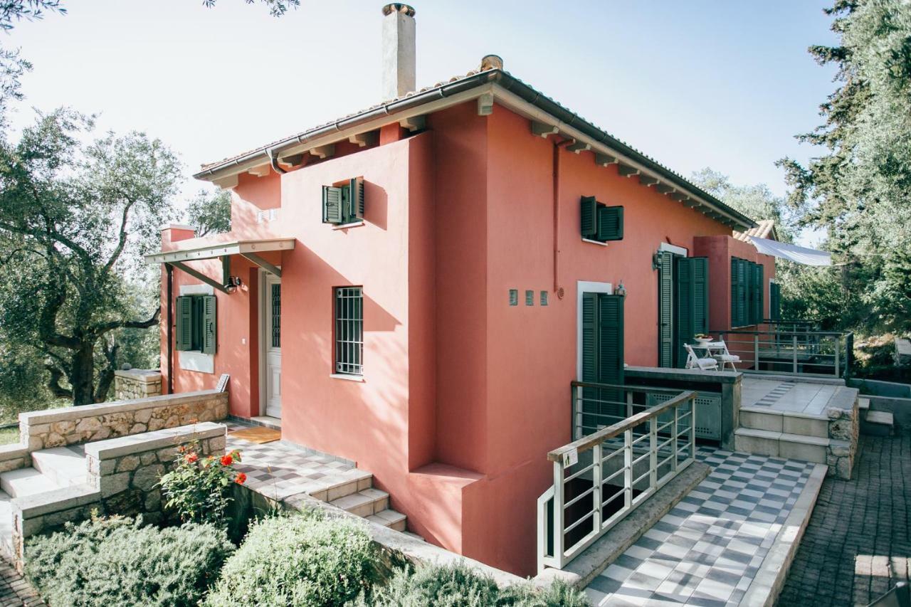 Villa La Casa Rossa à Áyios Nikítas Extérieur photo
